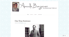 Desktop Screenshot of amandabumgarner.com